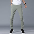 Herren modische Chino-Hose mit schmalem Schnitt und bequemer Passform R&B