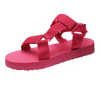 Damen Bequeme Riemensandalen mit verstellbaren Gurten