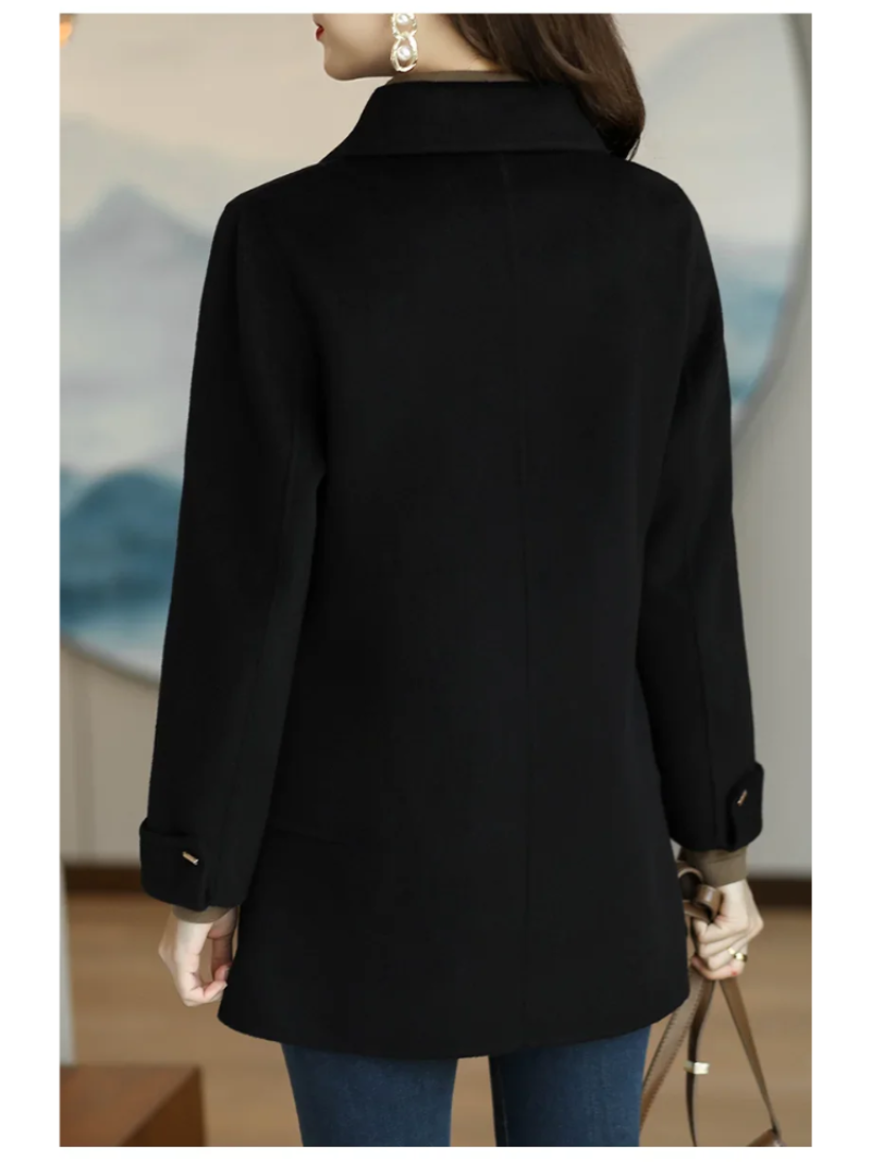 R&B | Damen Klassischer Petite Trenchcoat Mit Spitzem Kragen