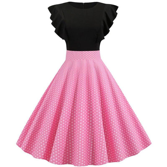 R&B | Rockabilly-Kleid Ohne Ärmel