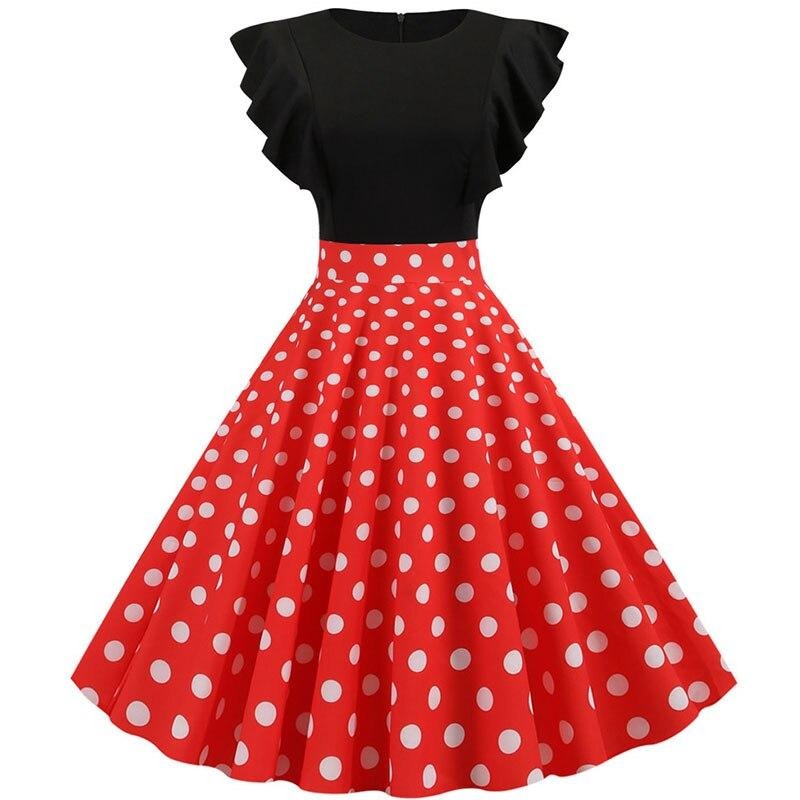 R&B | Rockabilly-Kleid Ohne Ärmel