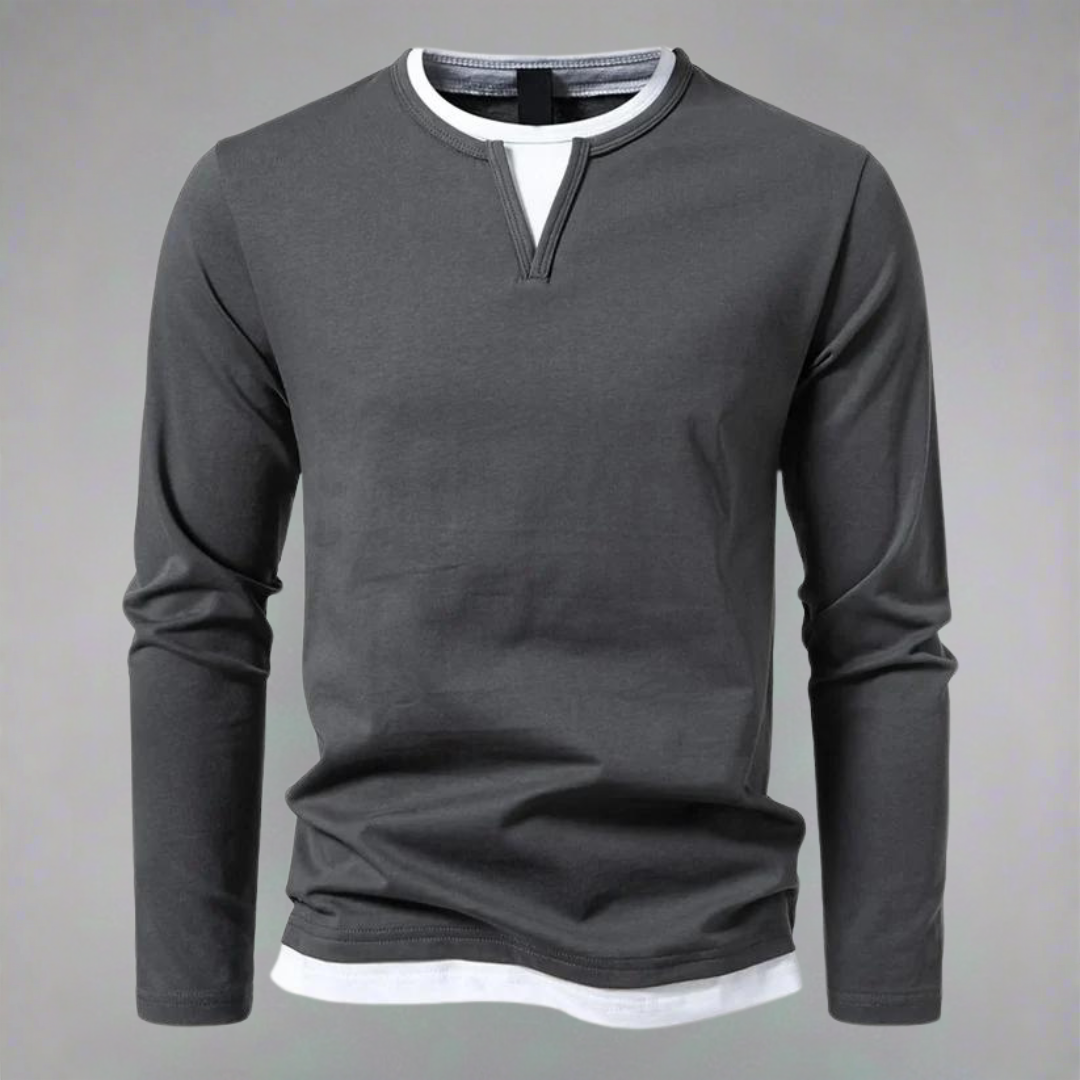 R&B | Trendig Langarm-Pullover für Männer