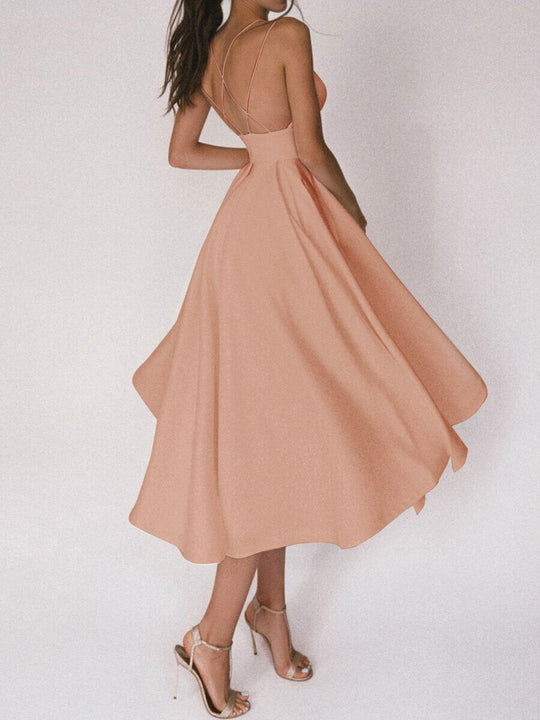 R&B | Grace Das Elegante Trägerkleid mit V-Ausschnitt