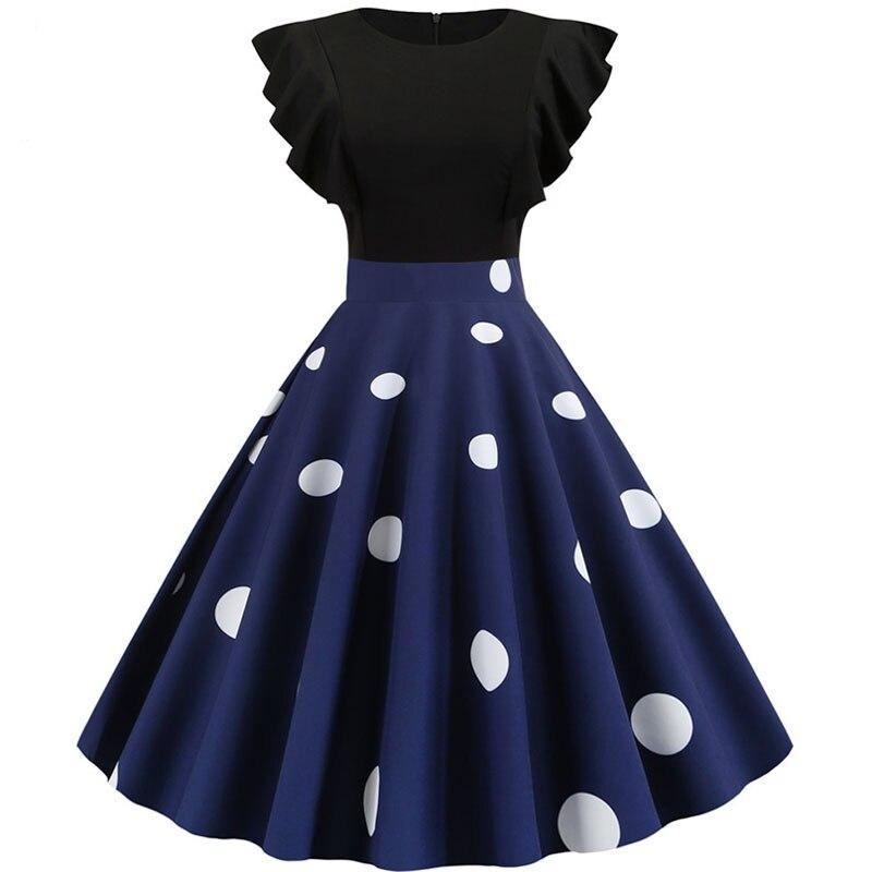 R&B | Rockabilly-Kleid Ohne Ärmel