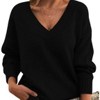 R&B | Schicker V-Ausschnitt Pullover für Frauen