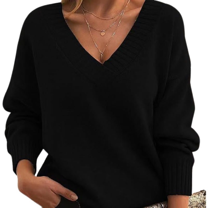 R&B | Schicker V-Ausschnitt Pullover für Frauen