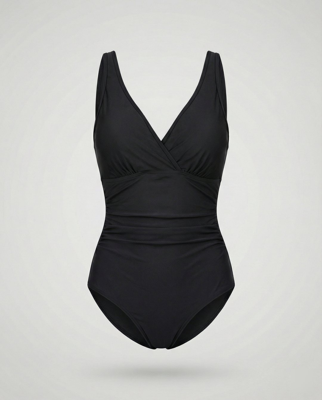 R&B | Tricolor-Badeanzug mit Flacher Sohle
