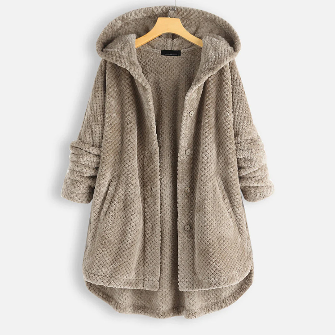 R&B | Daunenjacke mit Kapuze für Damen Warm