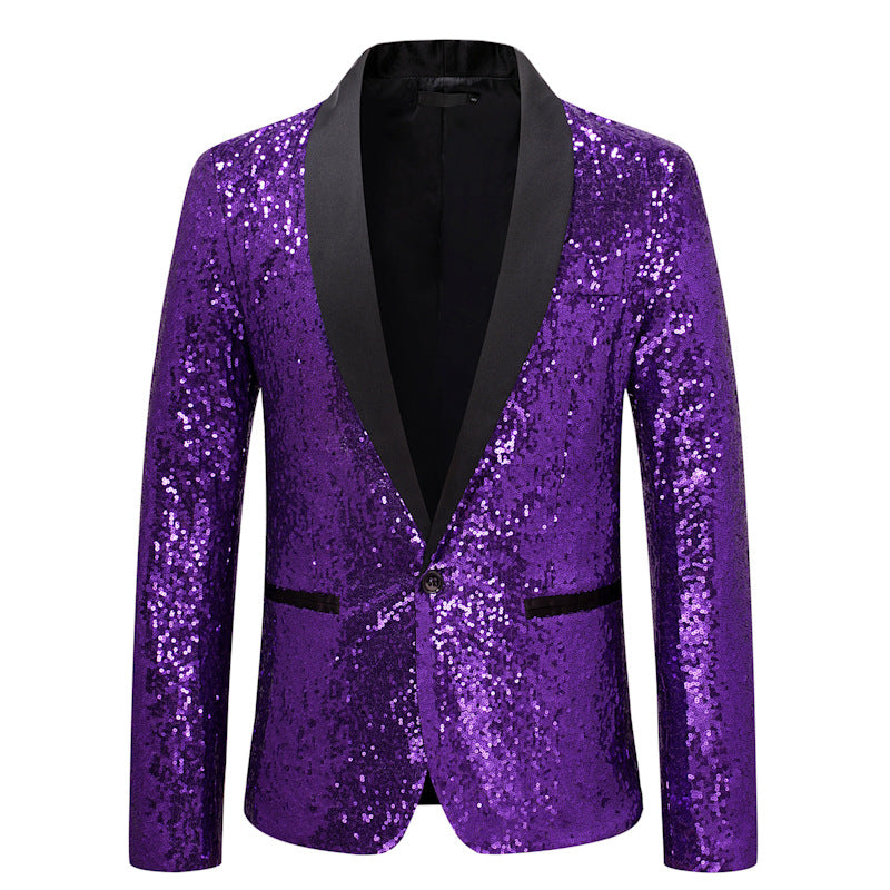 R&B | Stilvoller Pailletten-Blazer für Herren