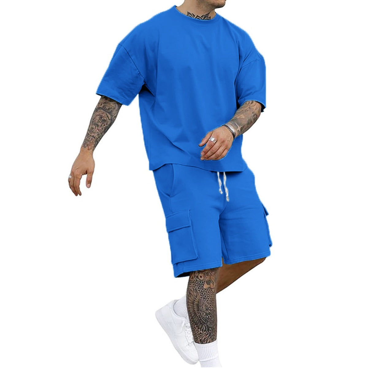R&B | T-Shirt Werkzeugshorts Sportanzug