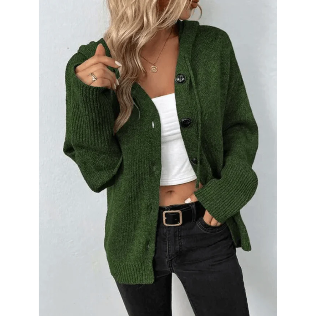 R&B | Strick-Cardigan mit Knöpfen für Damen