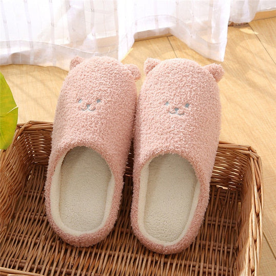 R&B | Bequeme Damen Hausschuhe mit Tiermuster