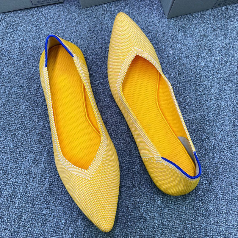 Damen Spitzenschuhe mit rutschfester Sohle und atmungsaktiver Maschenstruktur R&B