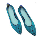 Damen Modische Slipper mit femininem Schnitt und wartigem Obermaterial