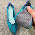 Damen Modische Slipper mit femininem Schnitt und wartigem Obermaterial