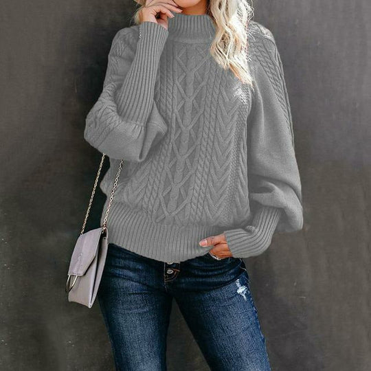 R&B | Pullover - Frauen Herbst Kabelstrick Pullover