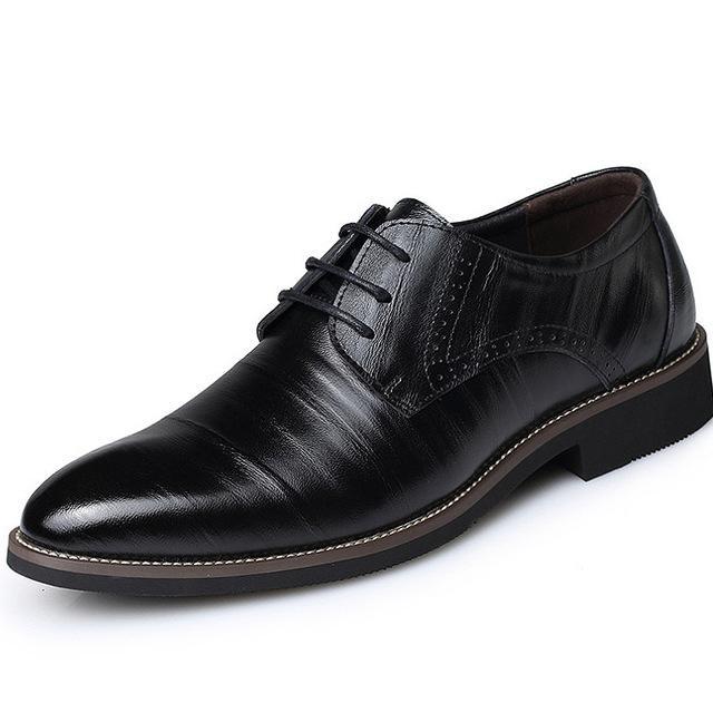 Herren Schnürschuhe mit klassischen Details R&B