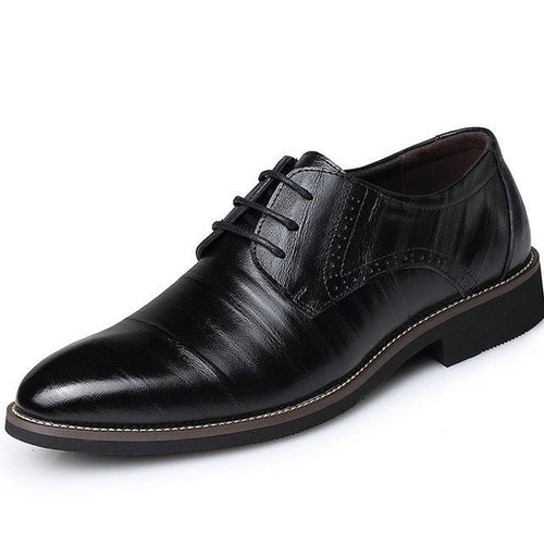 Herren Schnürschuhe mit klassischen Details R&B