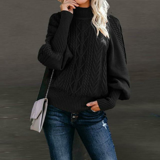 R&B | Pullover - Frauen Herbst Kabelstrick Pullover