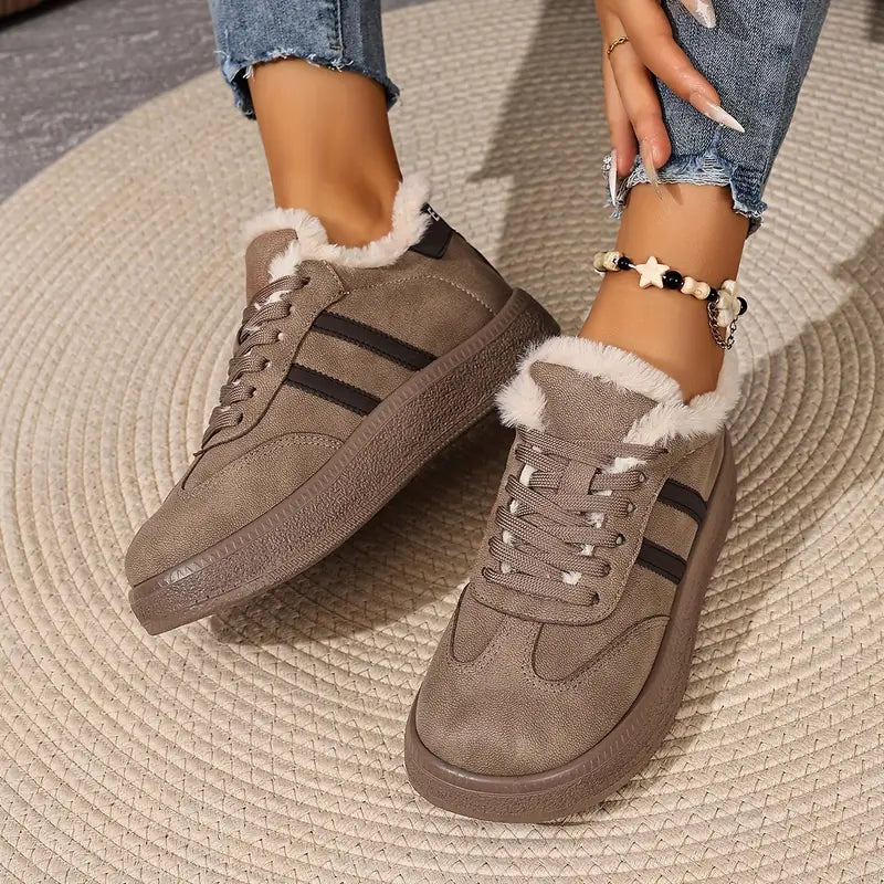 Bequeme Baumwoll-Sneaker mit warmem Innenfutter R&B R&B