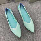 Damen Peep-Toe Ballerinas mit komfortabler Netzstruktur