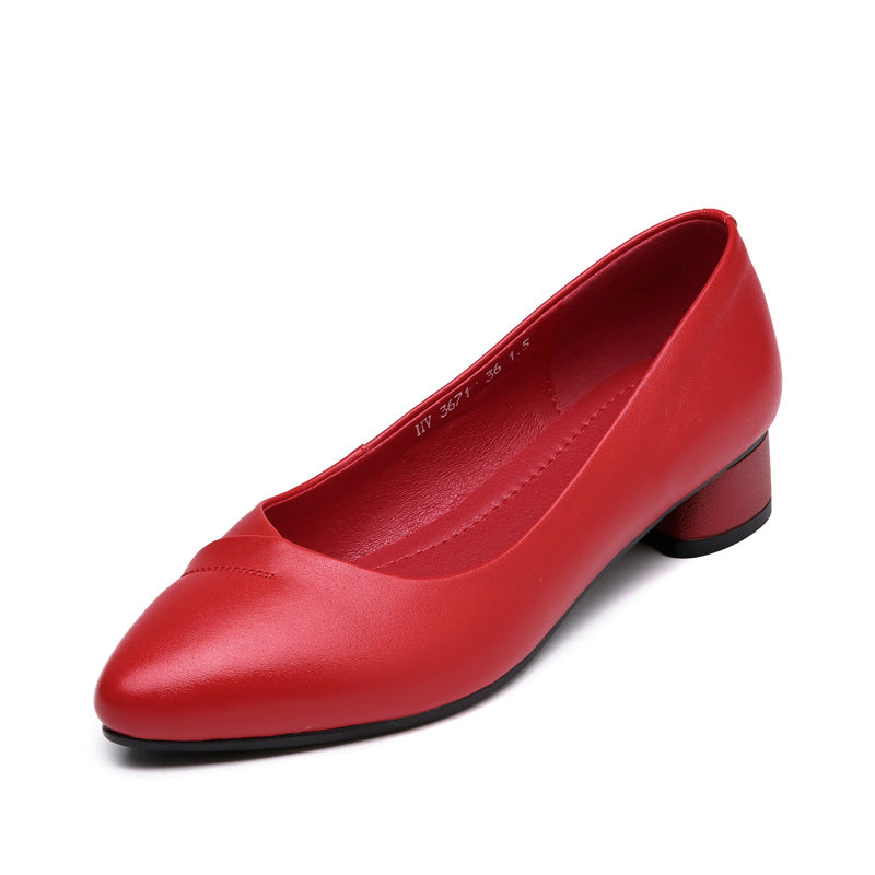 Damen Elegante Blockabsatz Pumps mit klassischem Schnitt und modischem Design R&B