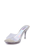 Damen elegante transparente High Heels R&B
