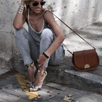 Damen Lässiger Jumpsuit mit schmalen Trägern und praktischen Taschen R&B