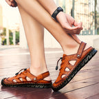 Damen hochwertige Freizeitsandalen mit flexiblem Riemensystem R&B