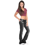 R&B | Damen Niedrige Taillierte Schlagjeans