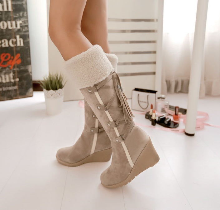 Winterstiefel für Frauen R&B