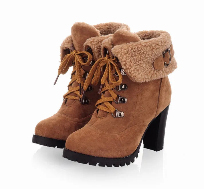 R&B | Winterstiefel mit Absatz – Stylisch und Warm