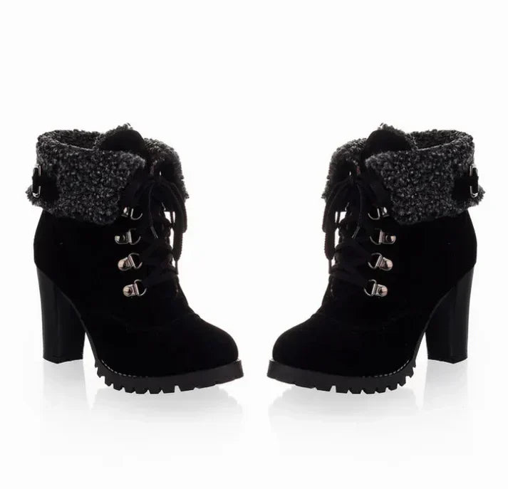 R&B | Winterstiefel mit Absatz – Stylisch und Warm