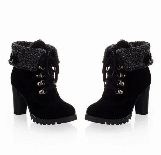 R&B | Winterstiefel mit Absatz – Stylisch und Warm