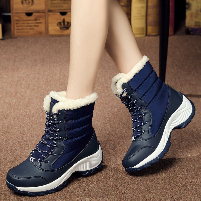 Gefütterte Warme Schneestiefel Für Damen R&B