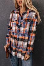 R&B | Checkered Shirt With A-cut Cotton Blend Ideal for Everyday Look