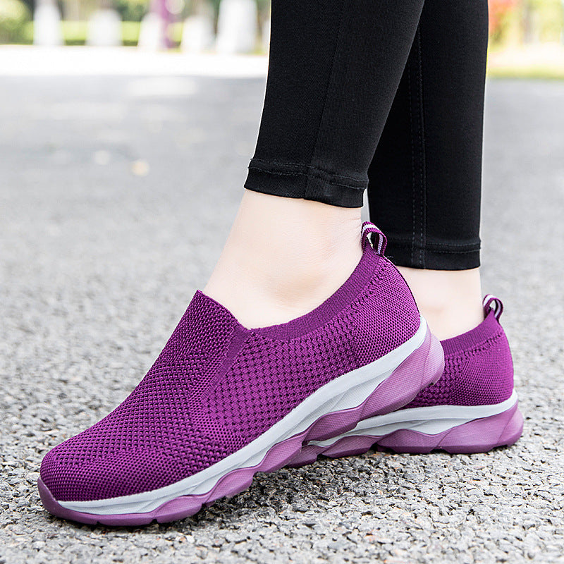 Damen Komfortable Slip-On Laufschuhe R&B