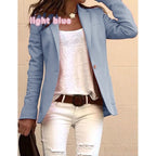 Damen taillierter Blazer mit elegantem Revers R&B