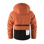 R&B | Herren Outdoor-Jacke gepolstert mit abnehmbarer Kapuze