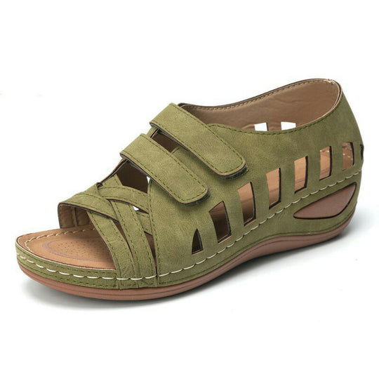 Damen Komfortsandalen mit atmungsaktivem Netzdesign und verstellbaren Riemen R&B