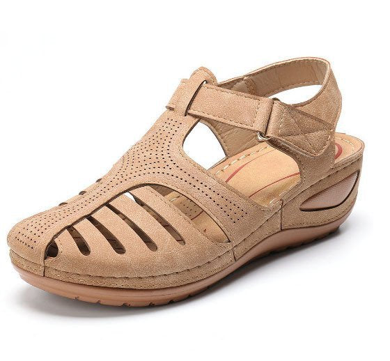 Damen Komfortable Sandalen mit ergonomischem Design und durchbrochenem Obermaterial R&B