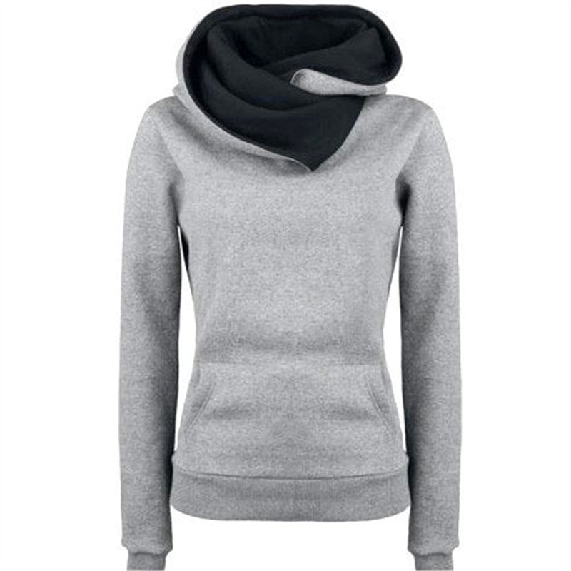 Damen Kapuzenpullover mit asymmetrischem Schnitt R&B