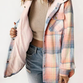 R&B | Karierten Kapuzenjacke – Lässiger Herbst - Look