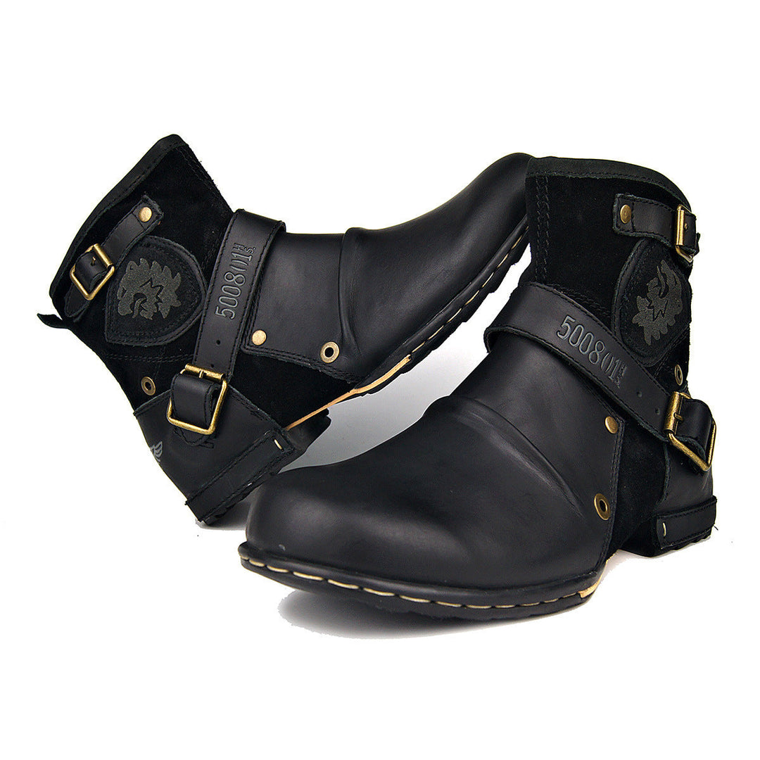 Exklusive Herrenstiefel im Vintage-Stil R&B