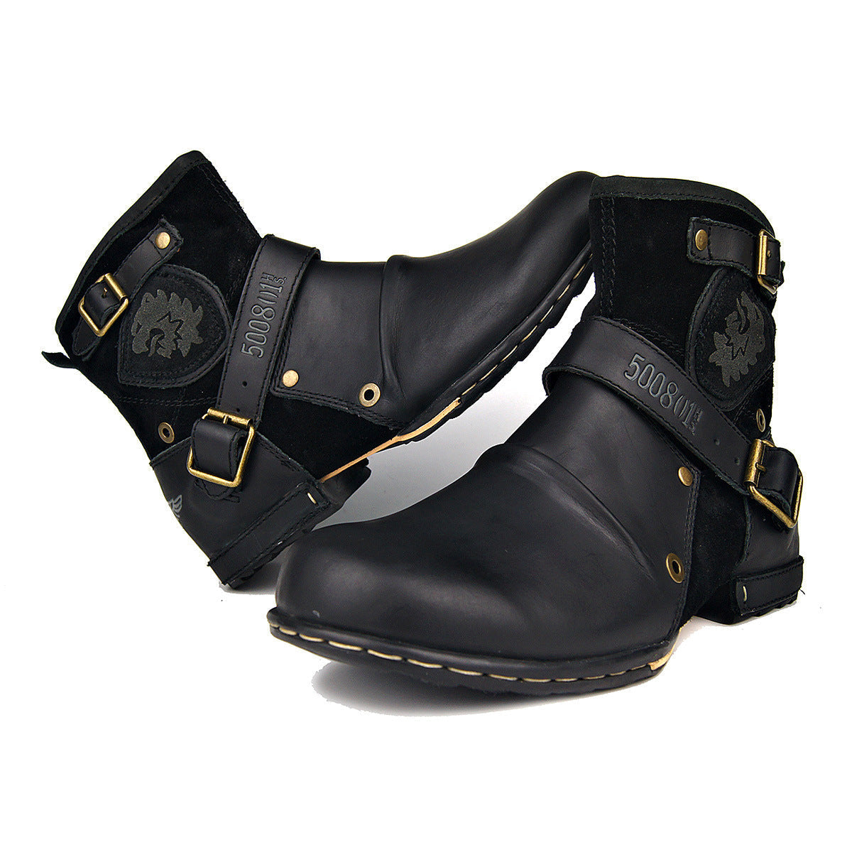 Exklusive Herrenstiefel im Vintage-Stil R&B