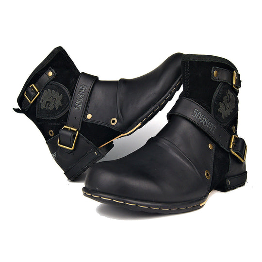 Exklusive Herrenstiefel im Vintage-Stil R&B