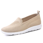 Damen Atmungsaktive Slip-On Freizeitschuhe mit flexiblem Mesh-Obermaterial R&B