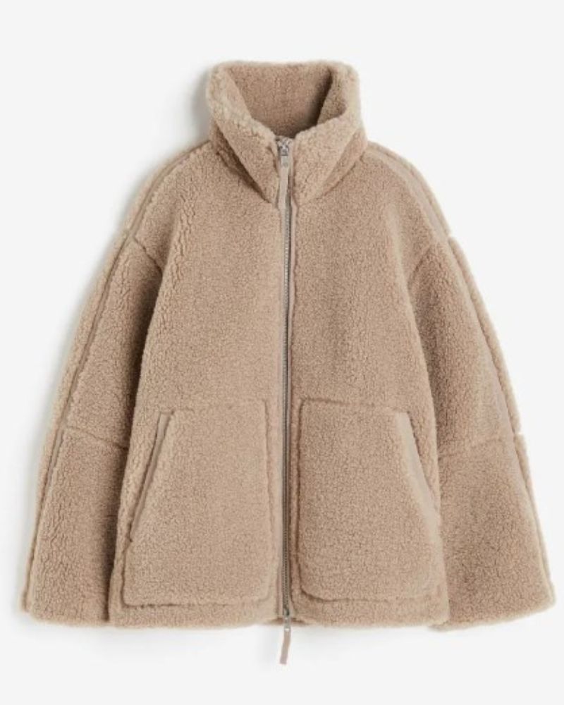 R&B | Warme Teddy Jacke