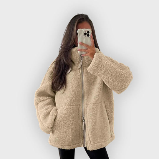 R&B | Übergroße Fleecejacke