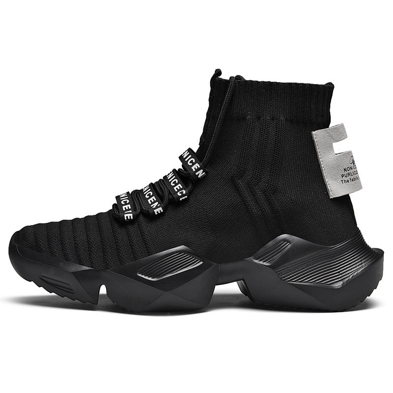 Damen High-Top Sneakers mit hochelastischem Obermaterial und innovativem Verschlusssystem R&B